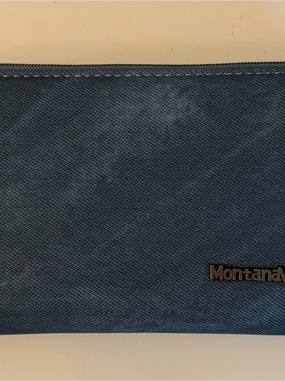 Montana West Brown Zip Pouch with Gold Logo - Picture 4 of 6